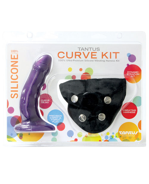 Tantus Silicone Curved PPA w/Harness