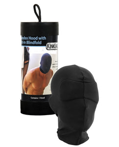 Spandex Hood with Built in Blindfold