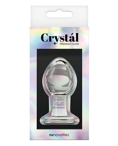 Crystal Butt Plug Medium - Clear