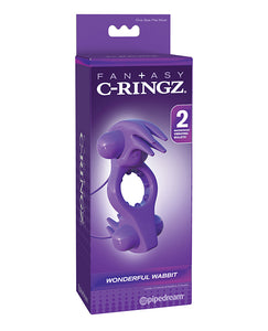 Fantasy C-Ringz Wonderful Wabbit w/Remote - Purple