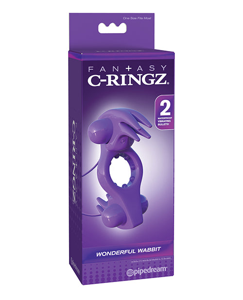 Fantasy C-Ringz Wonderful Wabbit w/Remote - Purple
