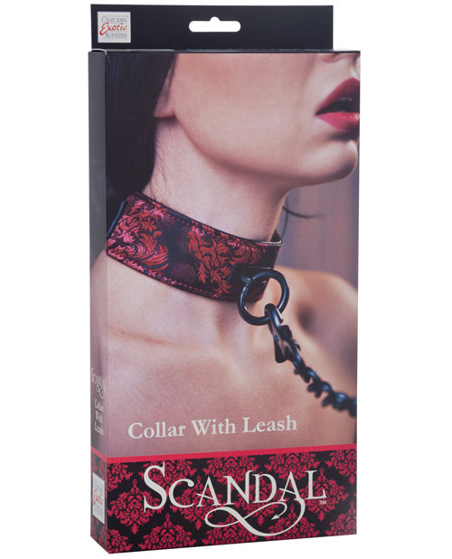 Scandal Collar with Leash