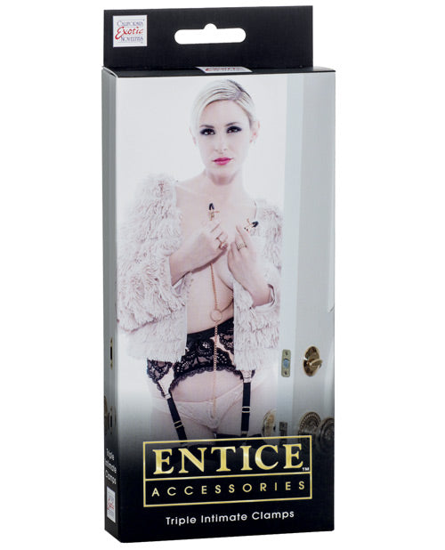 Triple Intimate Clamps by Entice