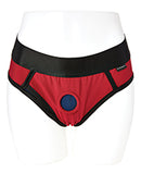 Sportsheets Em.Ex. Contour Harness - Red (Size options available)
